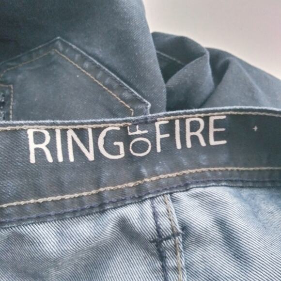 Ring Of Fire Straight Leg Jeans Oakhurst Dr Size 34X30 - Picture 9 of 11